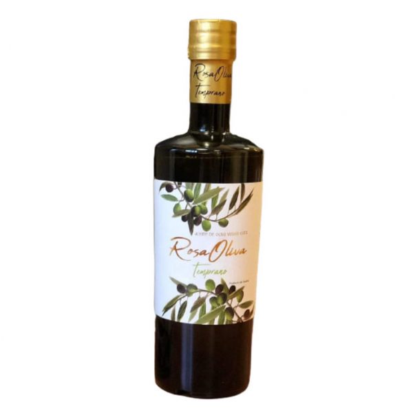 Caja 6 botellas cristal aceite de oliva virgen extra temprano sin estuche