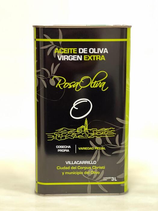 Lata de 3 L. Aceite Oliva Virgen Extra. Campaña 2023/2024